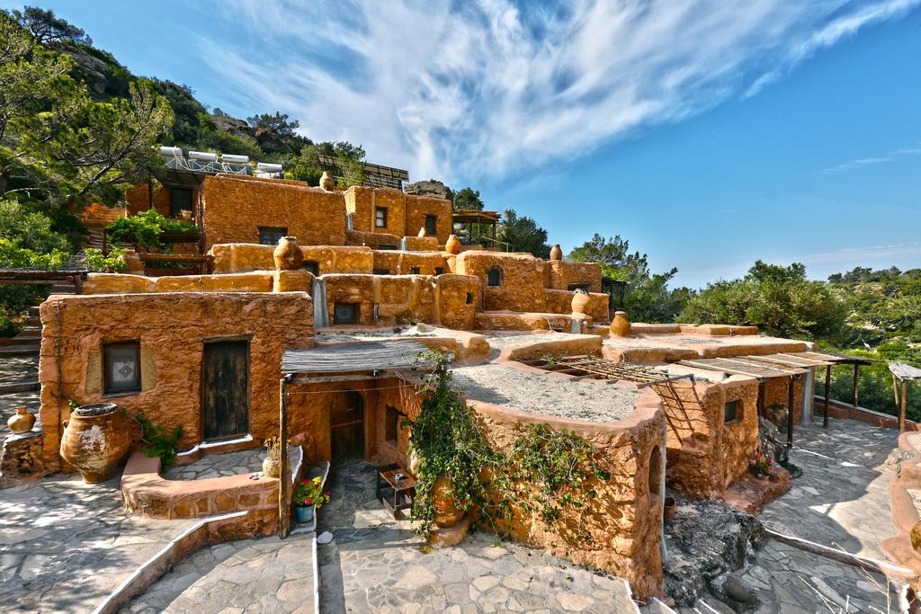 Aspros Potamos Aparthotel Makrýgialos Exterior foto