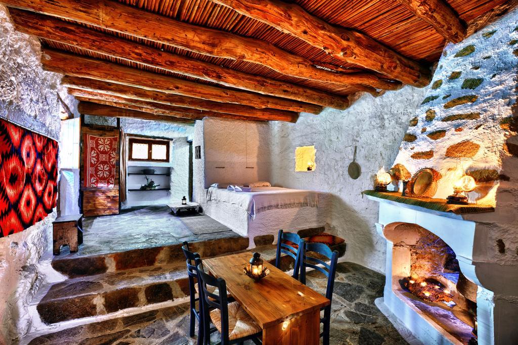 Aspros Potamos Aparthotel Makrýgialos Quarto foto