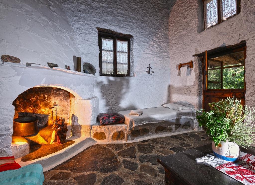Aspros Potamos Aparthotel Makrýgialos Quarto foto
