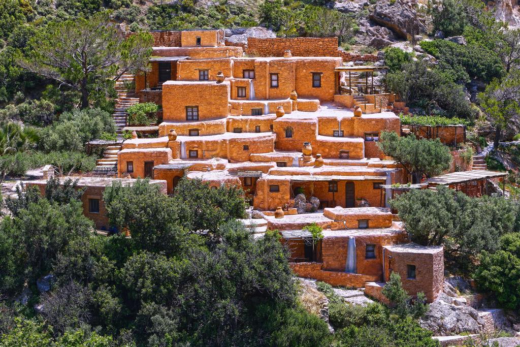 Aspros Potamos Aparthotel Makrýgialos Exterior foto