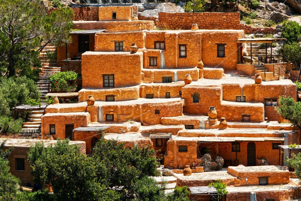 Aspros Potamos Aparthotel Makrýgialos Exterior foto