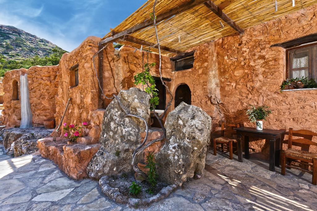 Aspros Potamos Aparthotel Makrýgialos Exterior foto